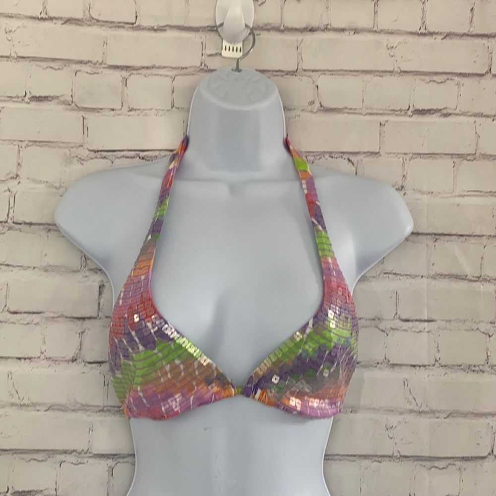 VS sequin Bikini top size Small